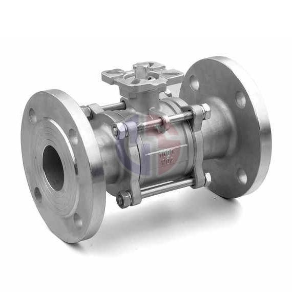 3PC flange ball valve
